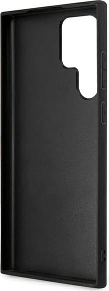 Mbështjellës Guess GUHCS22L4GMGBR për Samsung Galaxy S22 Ultra, hardcase, lëkurë sintetike, kafe