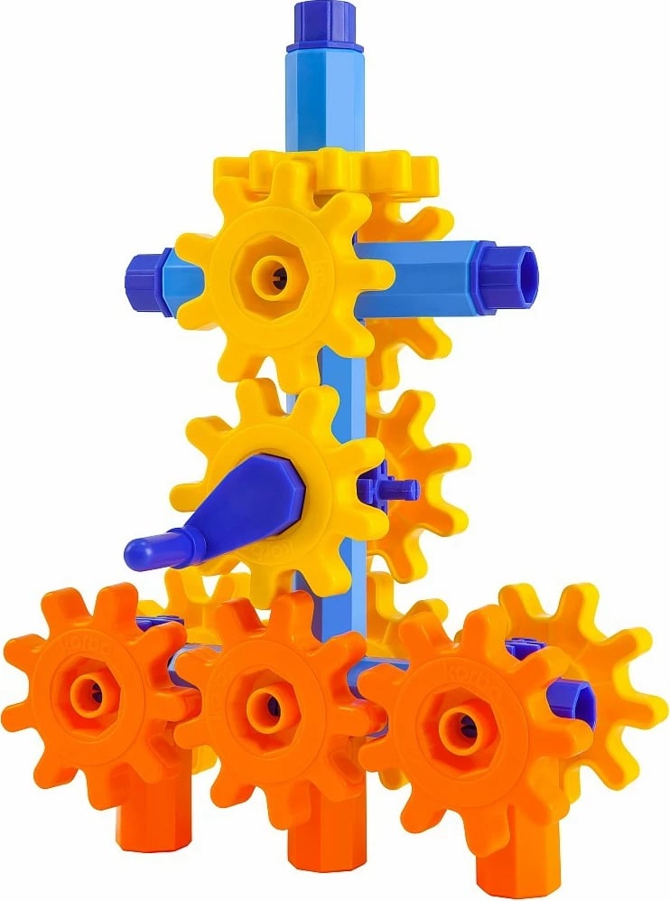 Set lodrash ndërtimi Korbo Space 131 pjesë, plastikë, shumëngjyrëshe