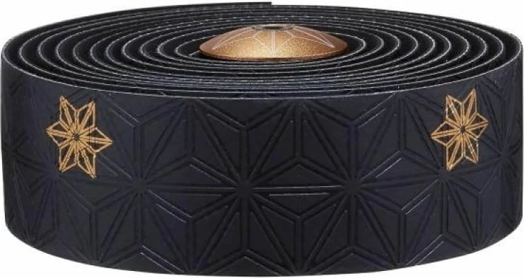 Mbështjellës timoni për biçikletë Supacaz, i zi dhe i artë