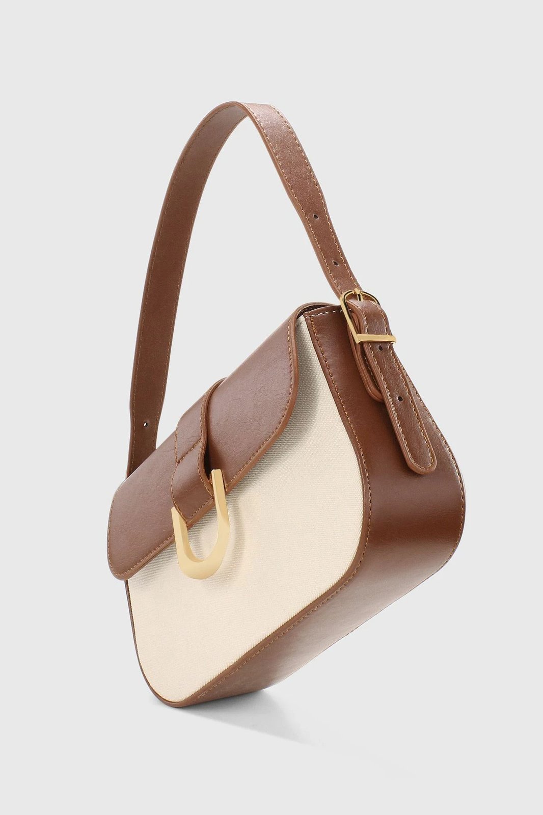 Çantë krahu Zoozie Bags, ngjyrë krem, 263 v2