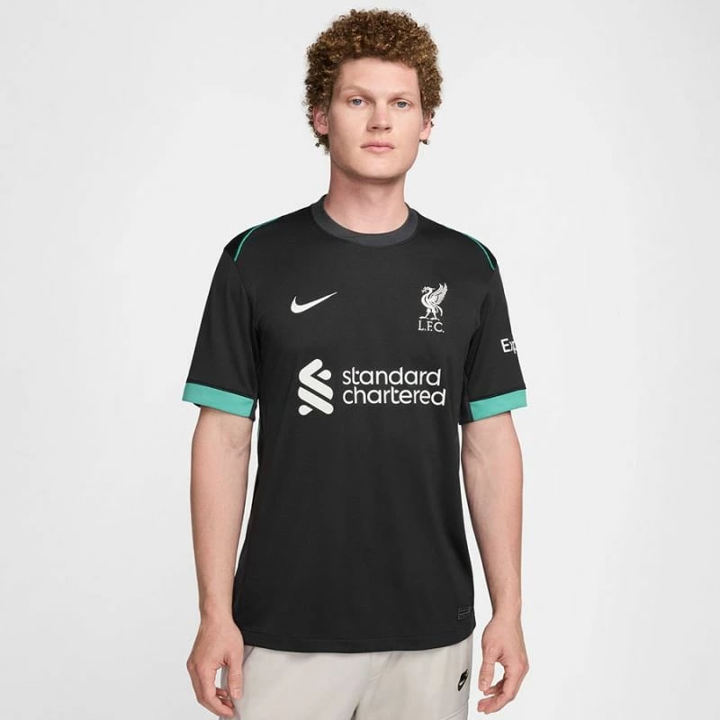 Fanellë futbolli Nike Liverpool FC, e zezë