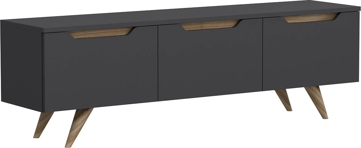 Komodë TV Hanah Home, Prag, anthracite dhe lis