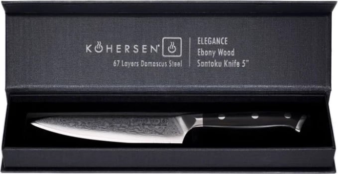 Thikë universale KOHERSEN Elegance Ebony Wood 12.7 cm Thikë universale KOHERSEN Elegance Ebony Wood 12.7 cm