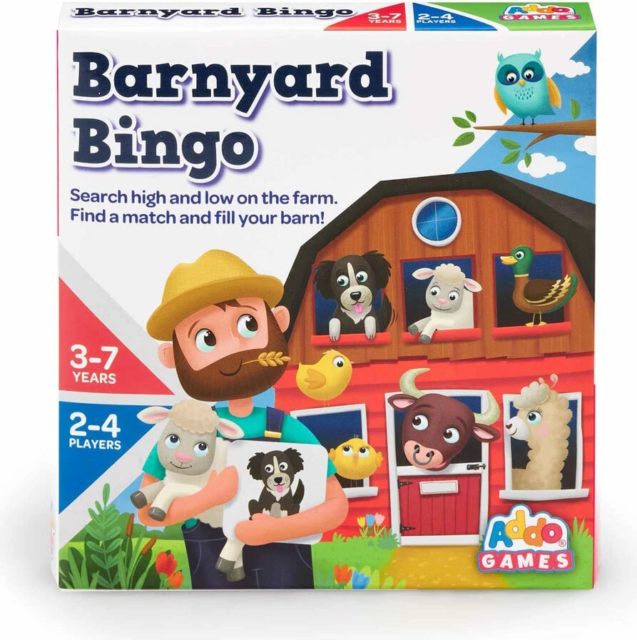 Addo Games Barnyard Bingo Mini Card Game
