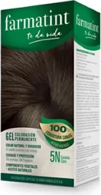 Ngjyrë për flokë Farmatint Permanent Color Gel 5N Kafe e Çelët 150ml