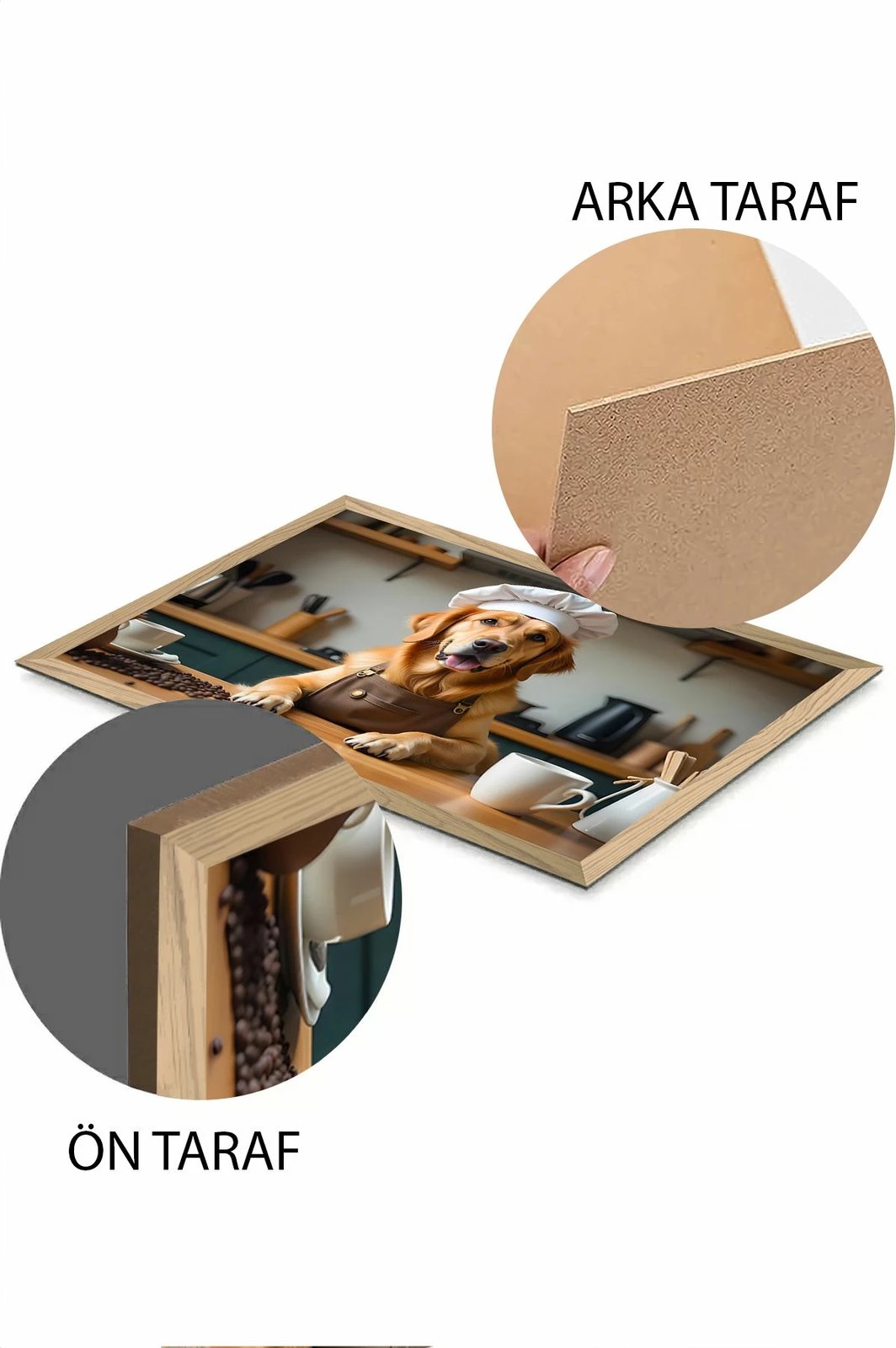 Pikturë dekorative, shumëngjyrëshe, Wallity, Arthynmodelyty2030-9, 20x30cm