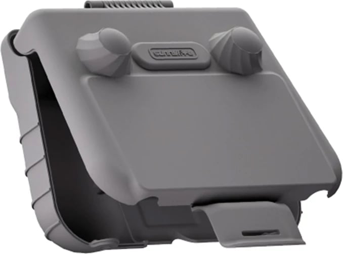 Mbështjellës Sunnylife ZN985 për kontrollues DJI RC 1/RC 2, me mbrojtëse lente, plastikë, gri