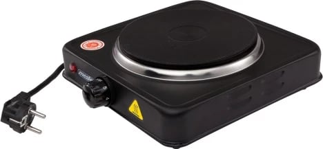 Sobë elektrike një-pllakë, Mesko MS 6508, 1000W, pllakë 150 mm, rregullim 5-nivelësh, e bardhë