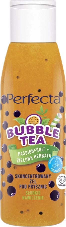 Xhel dushi për femra Perfecta Bubble Tea Passionfruit + Green Tea, 100ml