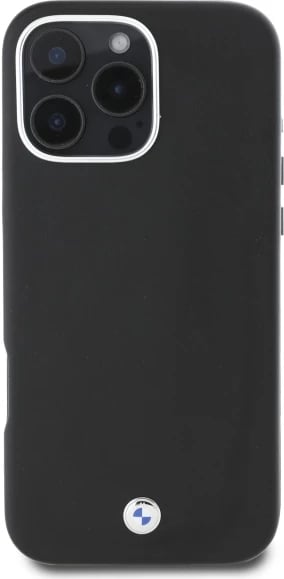 Mbështjellës BMW Sign Full Wrapped Metal MagSafe për iPhone 16 Pro Max, Zi