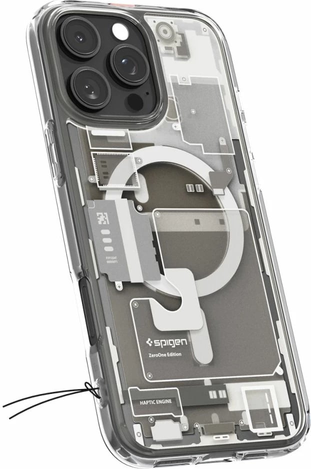 Mbështjellës Spigen Ultra Hybrid Mag me MagSafe Zero One për iPhone 16 Pro Max, titanium