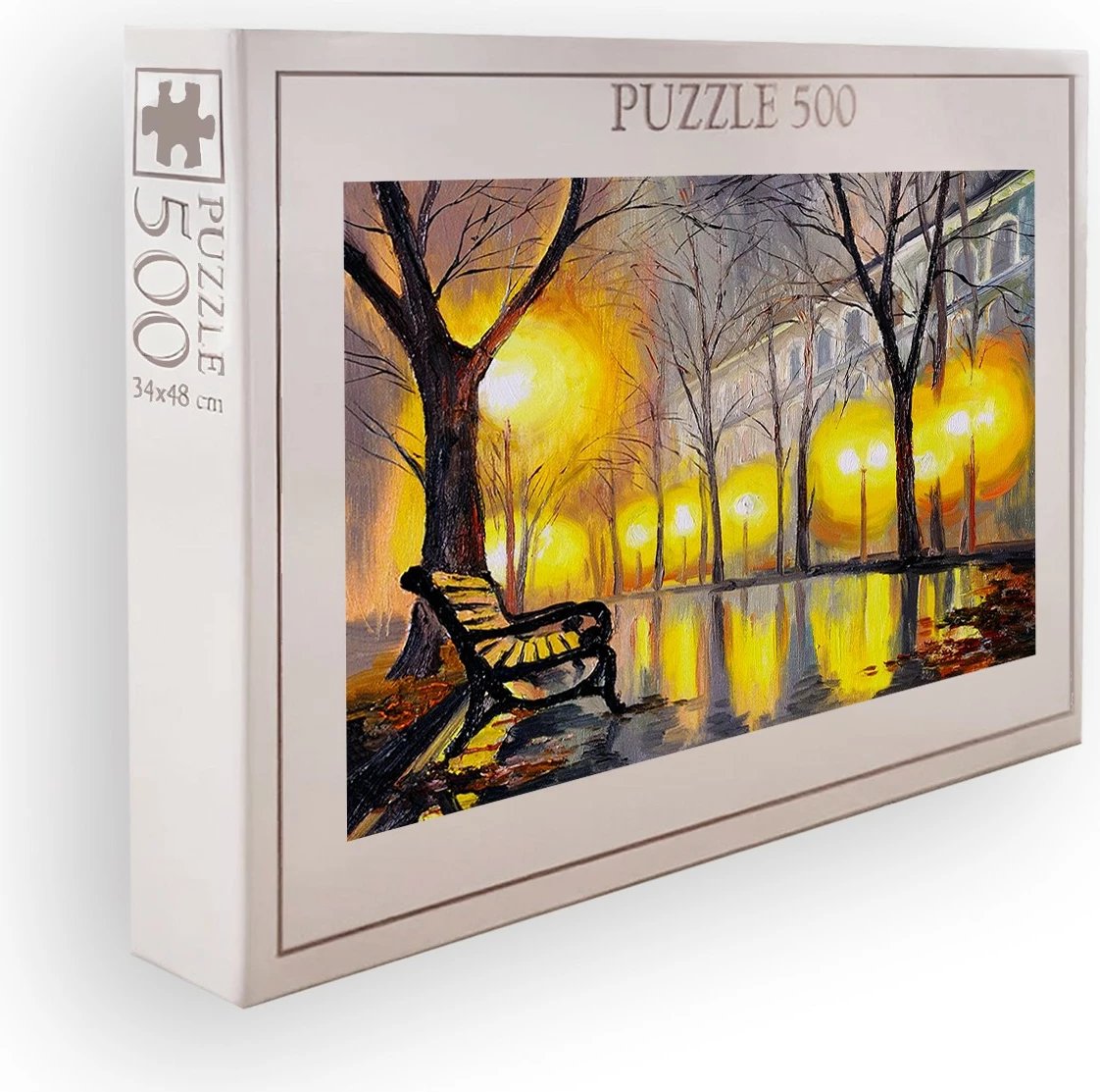 Puzzle 500 copë, Evila Originals, shumëngjyrësh, PZL_0143_500