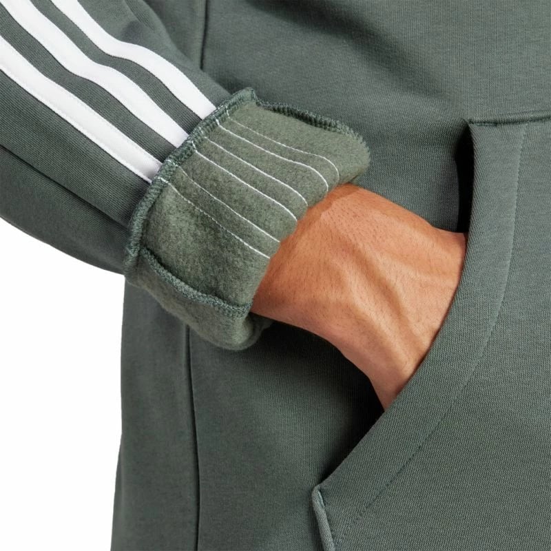 Duks me kapuç adidas për meshkuj, jeshil