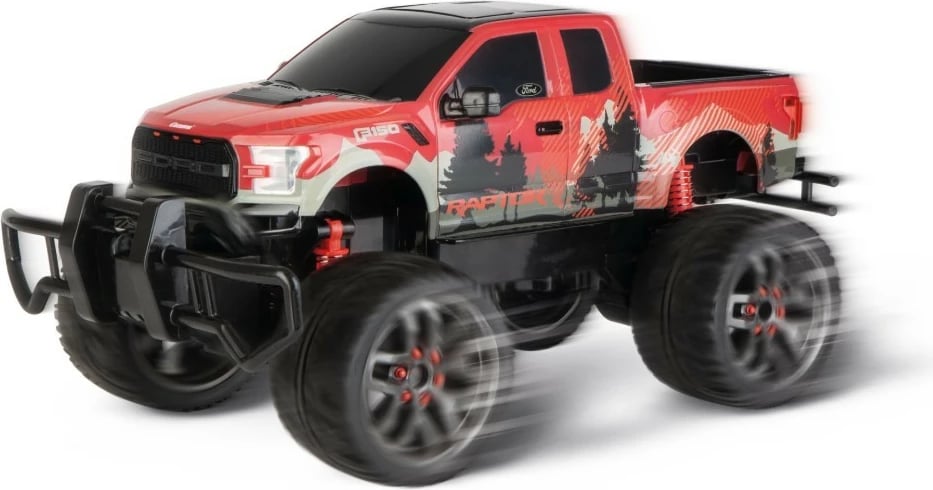 Makine RC Carrera Ford F-150 Raptor, 40cm, 2.4GHz, Kuqe e zezë Makine RC Carrera Ford F-150 Raptor, 40cm, 2.4GHz, Kuqe e zezë