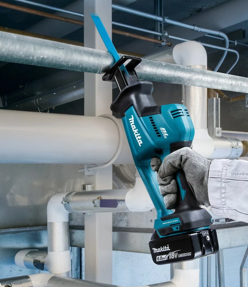 Sharrë reciproke Makita DJR189Z, Brushless, 18V, Blu