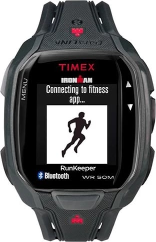 Smartwatch për meshkuj TIMEX IRONMAN PERSONAL TRAINER, i zi