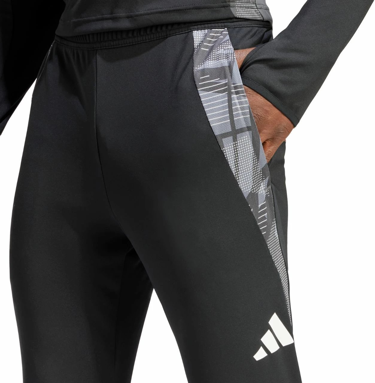Pantallona sportive për meshkuj adidas, të zeza