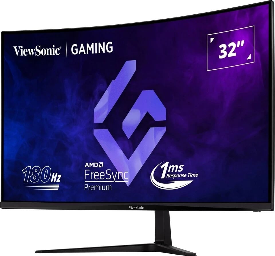 Monitor ViewSonic VX3218C-2K 32 inç, VA, QHD, 1ms, 165Hz, e zi
