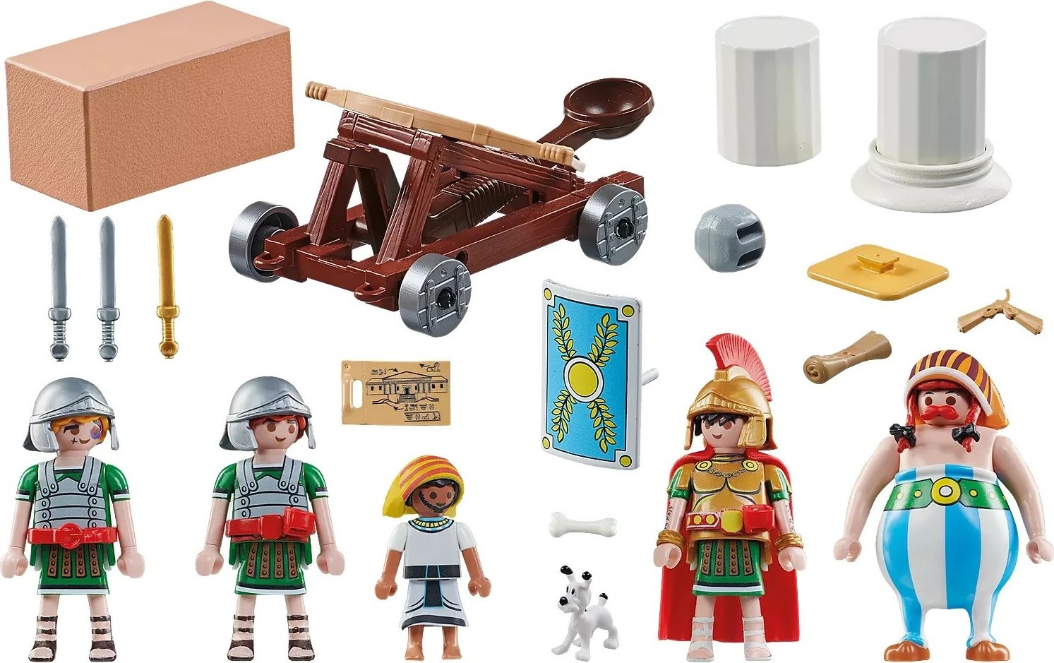 Set lodrash Playmobil Asterix 71268 Numerobis and the Palace Battle, 56 pjesë