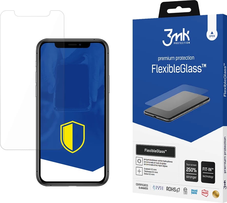 Mbrojtës ekrani hybrid 3mk FlexibleGlass për iPhone 11 Pro, Transparent