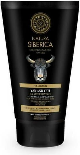 Xhel pas rrojes për meshkuj Natura Siberica Yak And Yeti, 150ml