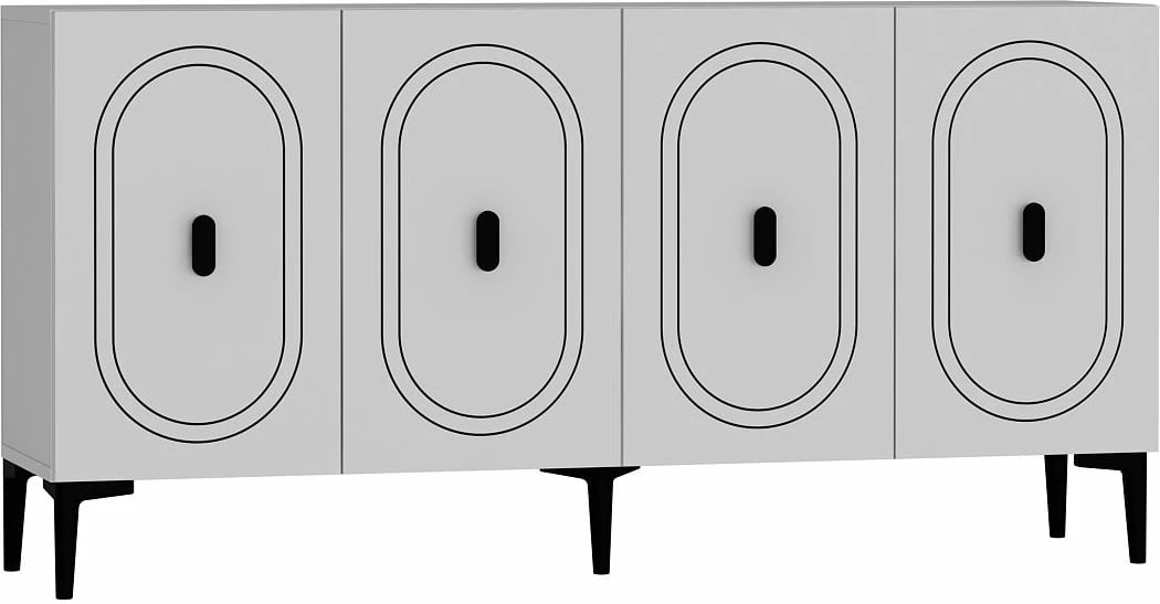 Konsol Skye Decor, e bardhë, Weny