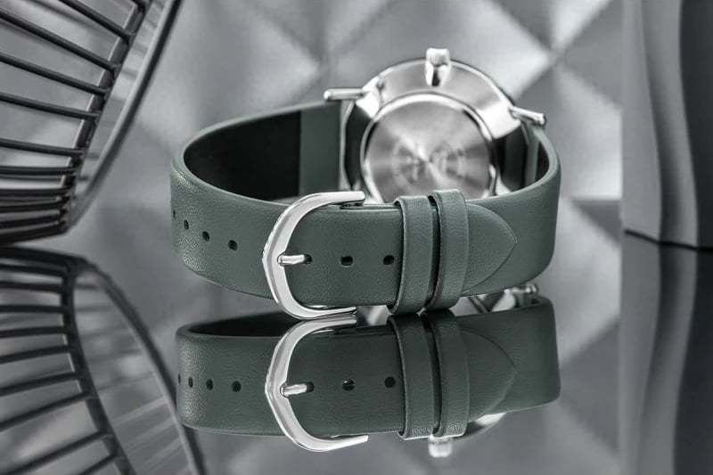 Orë dore për meshkuj CASIO, gri-blu