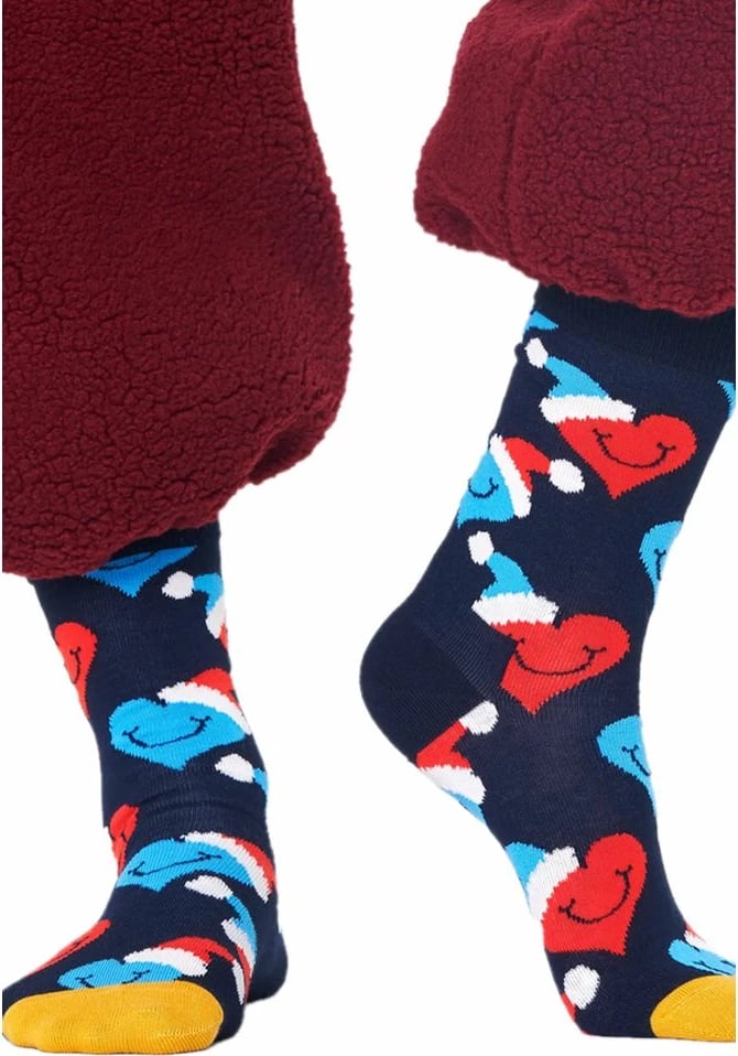 Çorape Happy Socks për femra, të zeza