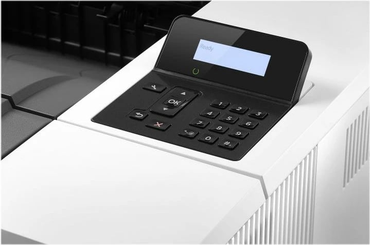 Printer HP LaserJet Pro M501dn J8H61A, A4, 38 ppm, 1200 dpi, duplex, rrjetë, i bardhë