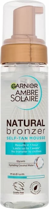Mousse për vetëngjyrosje Garnier Ambre Solaire Natural Bronzer, 200ml
