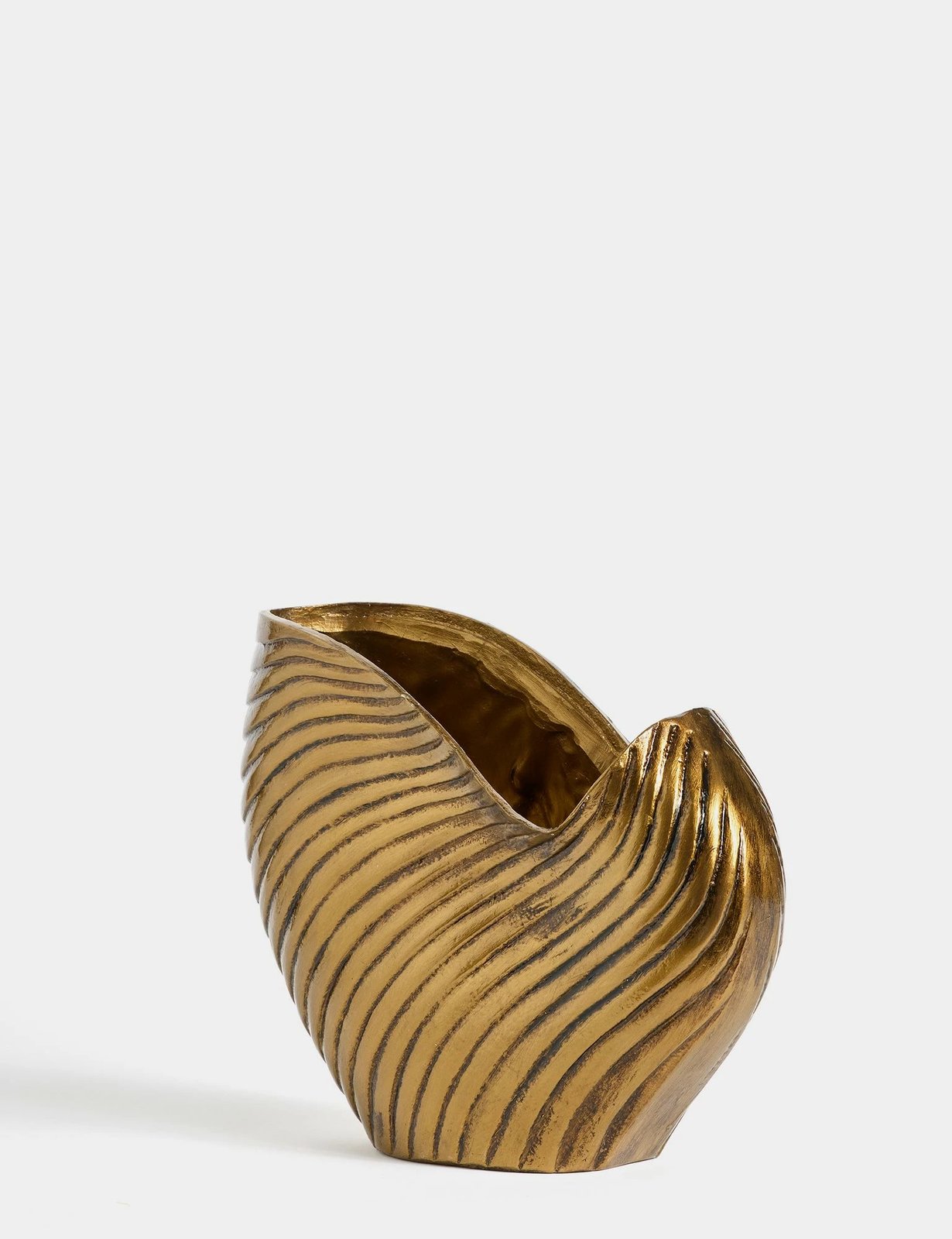 Objekt dekorativ Evila Originals, ngjyrë ari antik, oyster