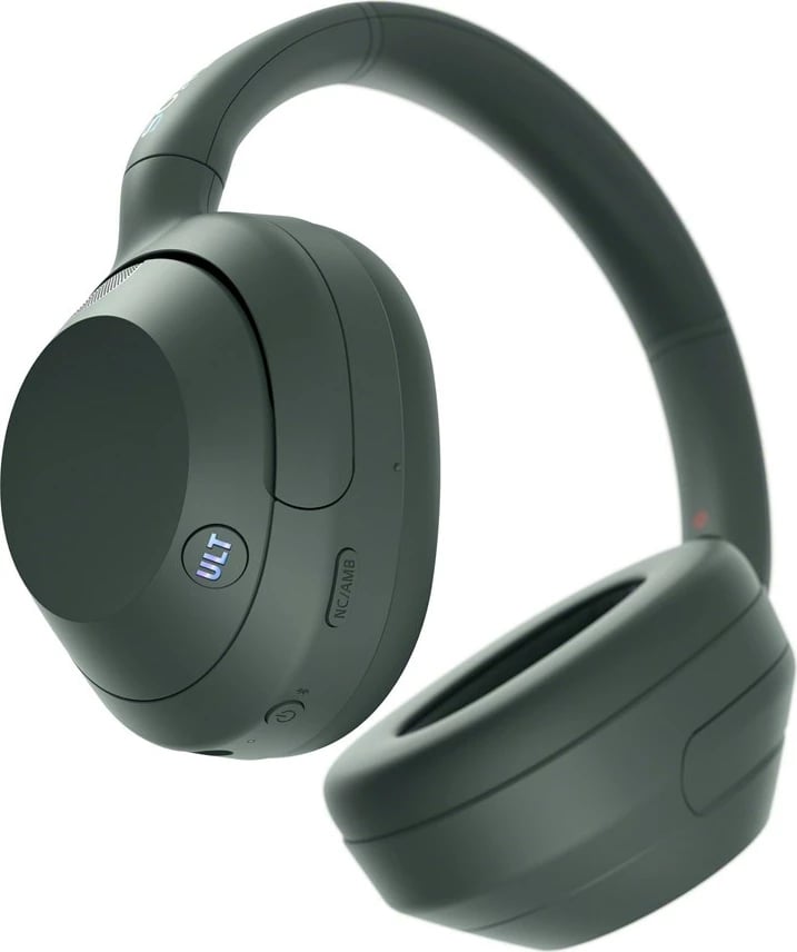 Kufje Sony ULT WEAR WHULT900NH, Wireless Bluetooth, Noise Cancelling, Gjelbër