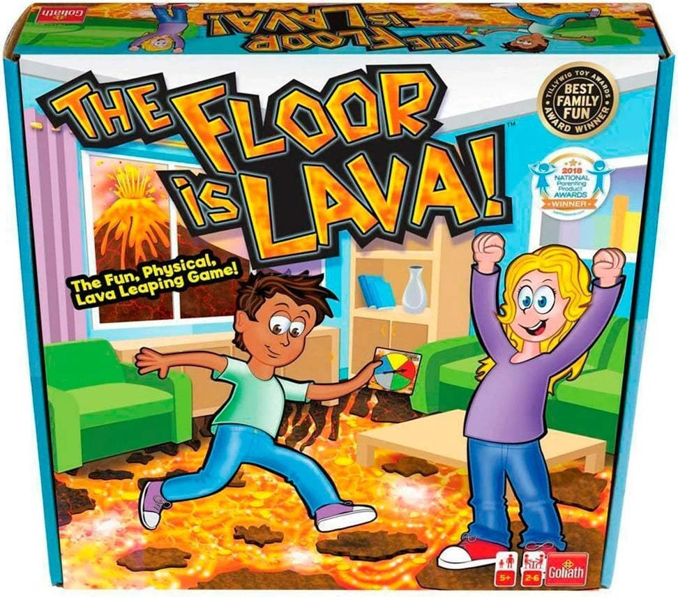 Lojë tavoline GOLIATH The Floor is Lava, për familje