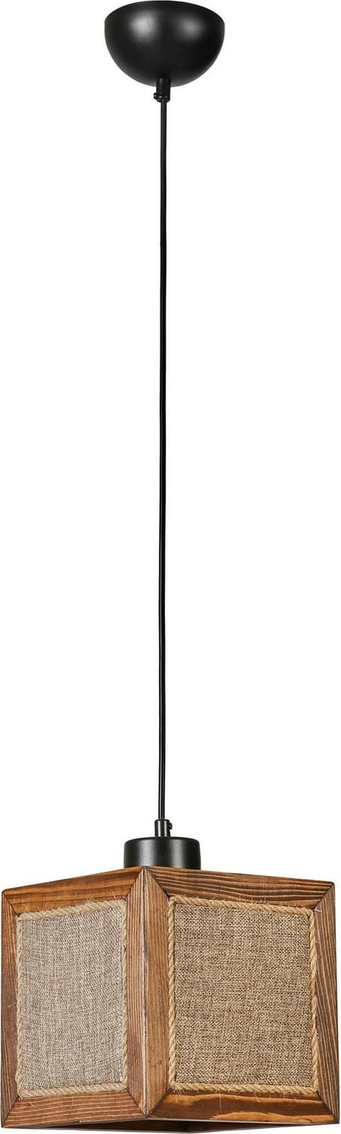 Llambë tavani Opviq, Kumsal Tekli, dru bredhi, ngjyrë arre, hasër