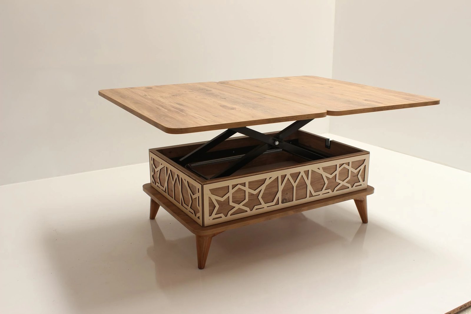 Tavolinë kafeje Skye Decor, ngjyrë pishë, Ada