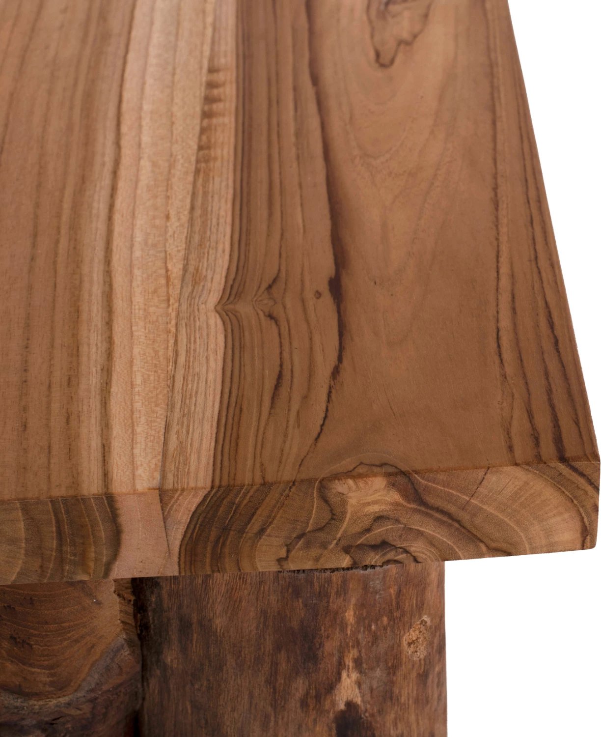 Konsol prej druri tik natyral, 100x35x75cm