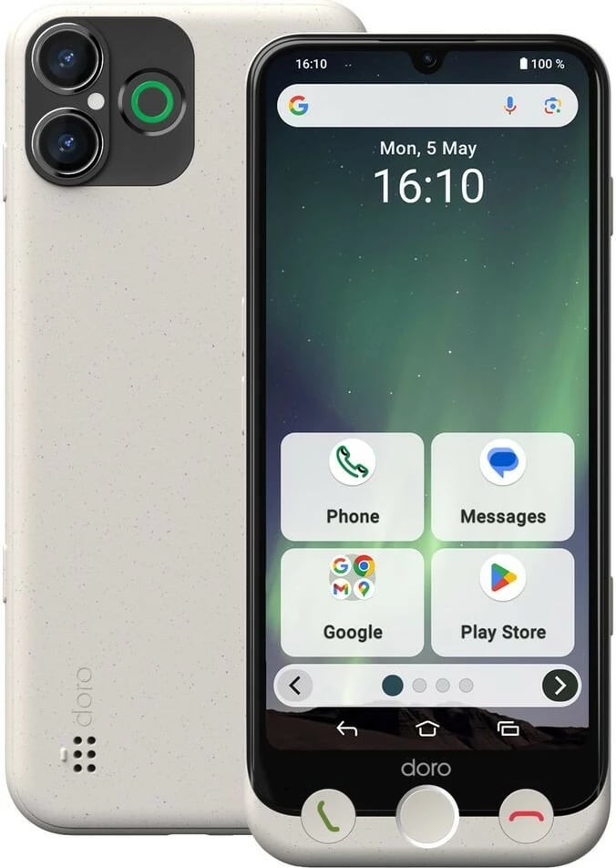 Celular Doro Aurora A30, stacion karikimi wireless, grafit
