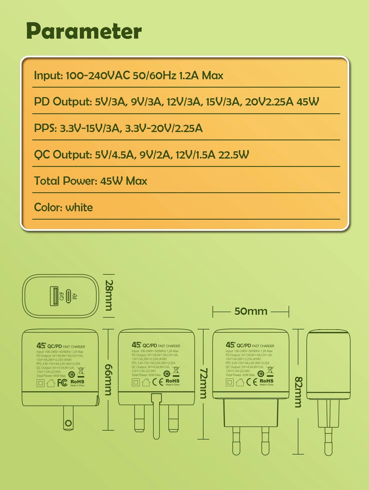 Karikues LDNIO A2526C (Bardhë)