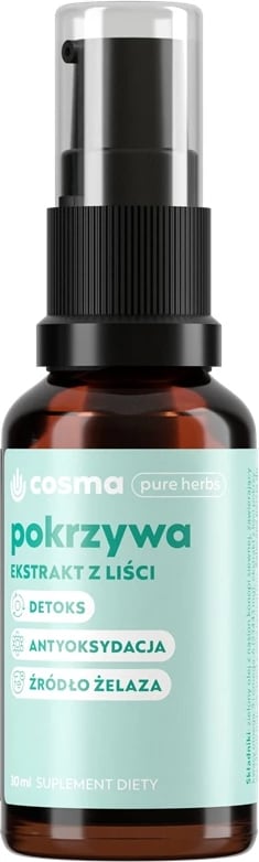 Suplement ushqimor Cosma Cannabis ekstrakt gjethe hithre 30ml