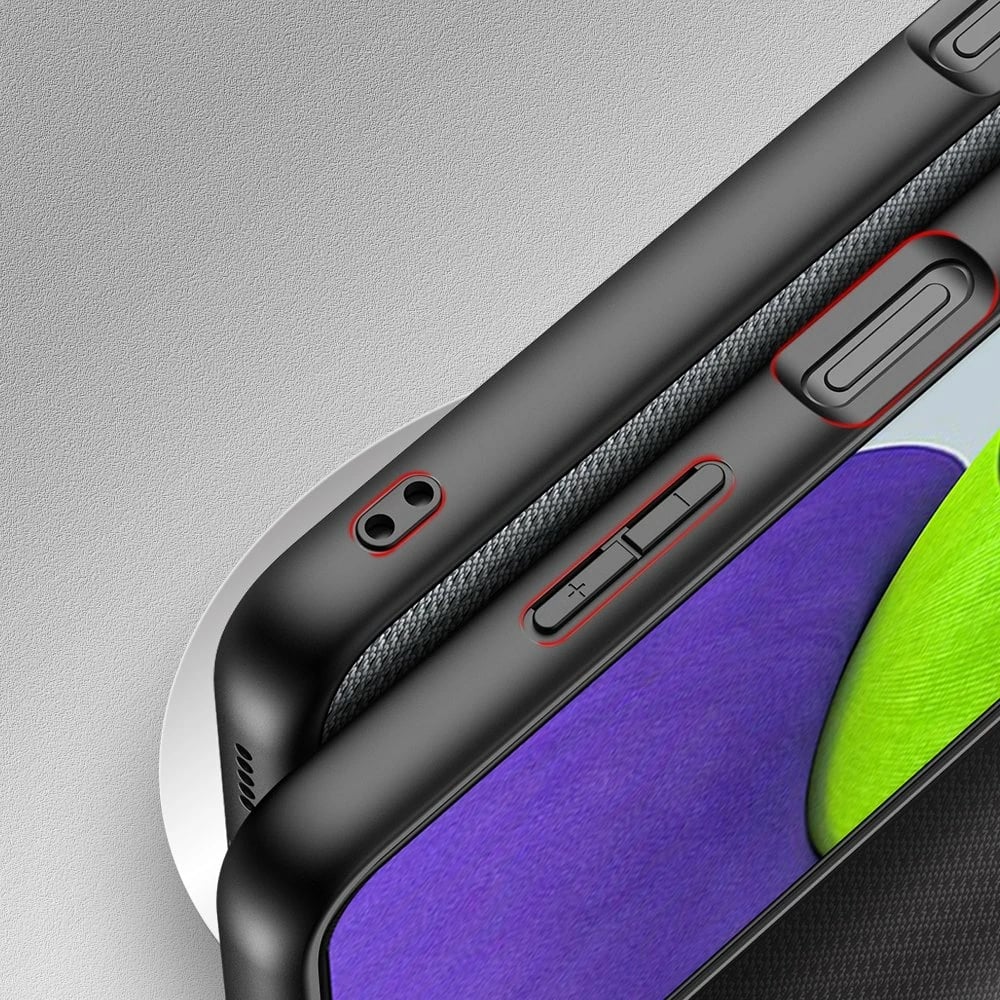 Mbështjellës Dux Ducis Fino për Samsung Galaxy A22 4G, najlon, Gri