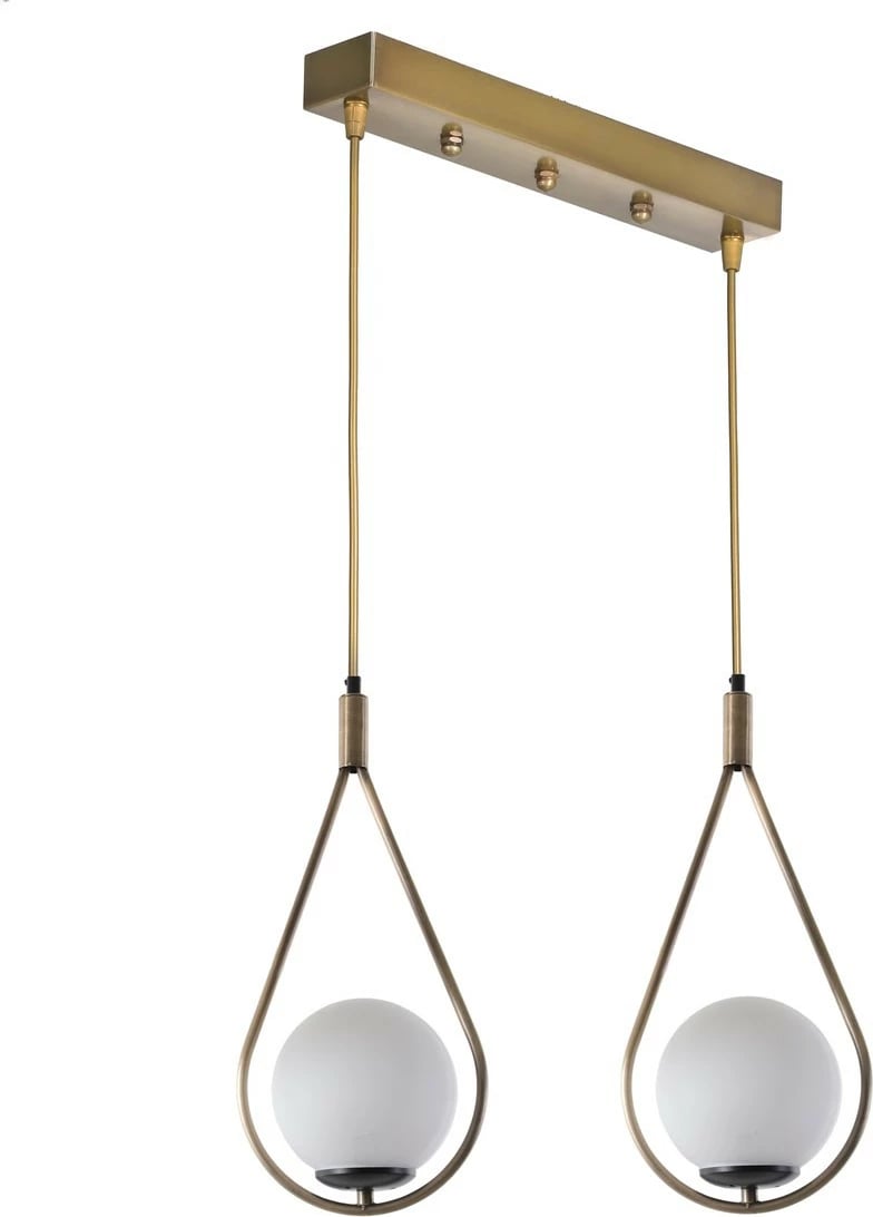 Llambadar Opviq, 8494-5, i bardhë dhe bakër