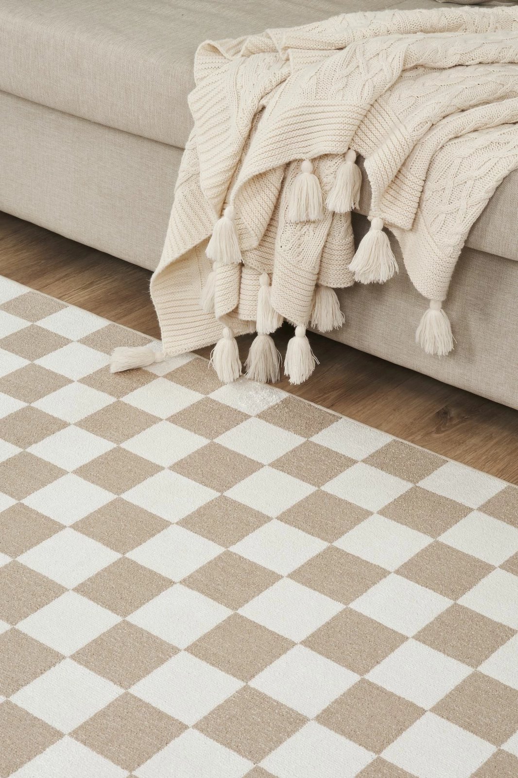 Qilim (60x100) Conceptum Hypnose, Damas 4001, krem, kafe