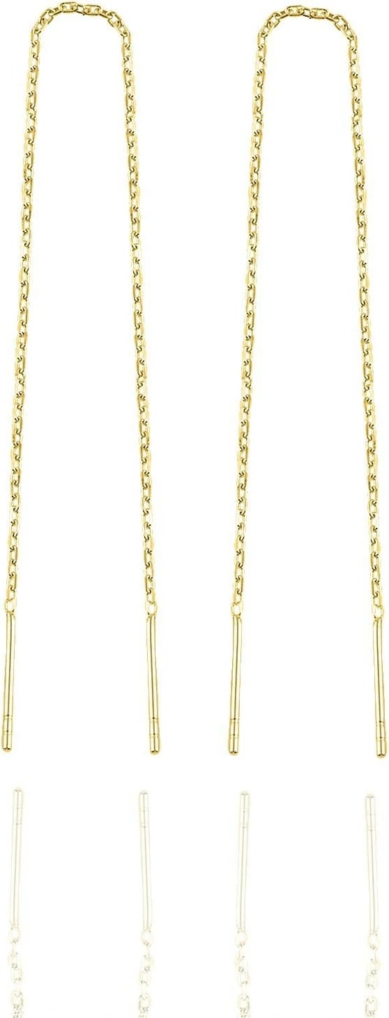 Vathë të gjatë prej argjendi, ngjyrë ari, Jumeon, 10351G