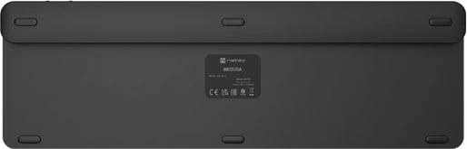Tastierë Natec Medusa NKL-2316, Bluetooth + 2.4GHz, e zezë