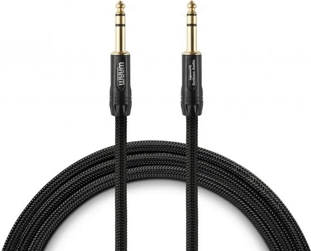 Kabllo audio WARM AUDIO PREM-TRS-6, 1.8 m, 6.35mm TRS, E zezë