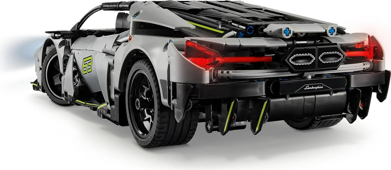 Set LEGO Technic Lamborghini Revuelto 42214, 1135 pjesë, Gri