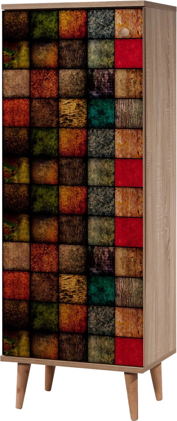 Organizues këpucësh melamine, ngjyrë sonama, FH8954.01, 50x38x135 cm