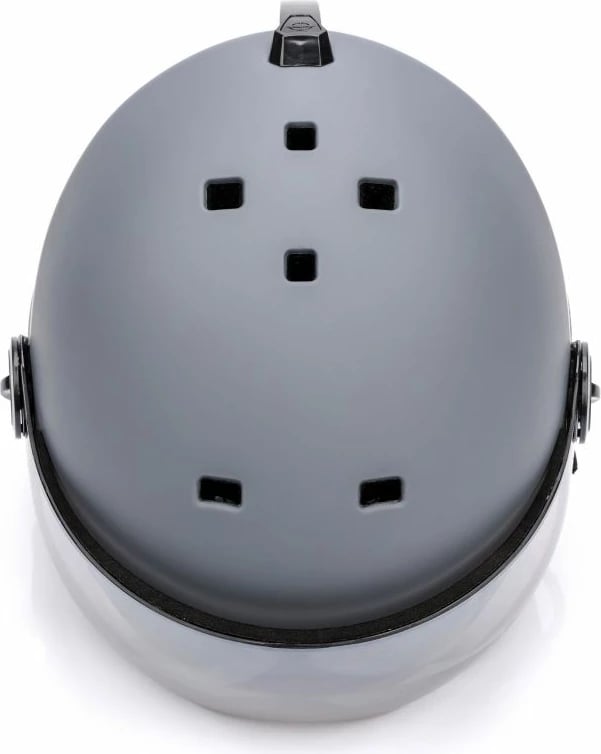Helmetë për skijim Meteor, hiri