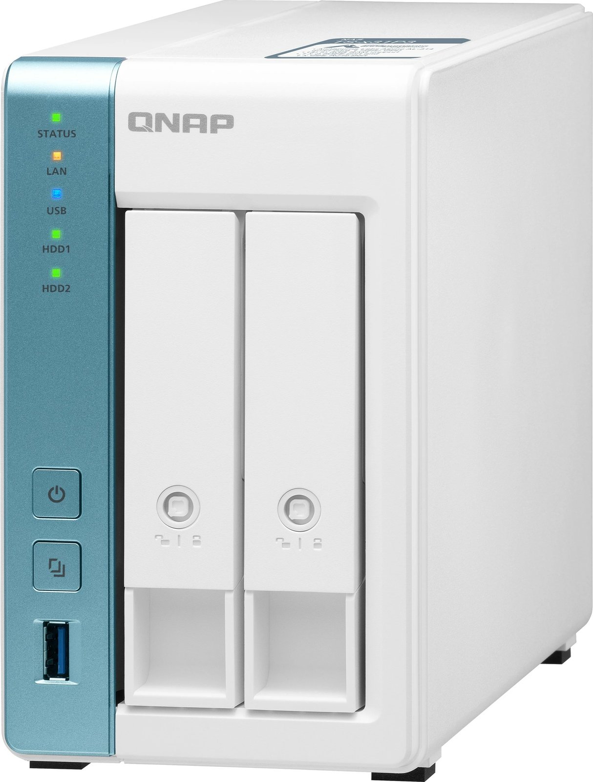 NAS QNAP TS-233, Mini Tower, ARM Cortex-A55, 2 GB, QNAP QTS