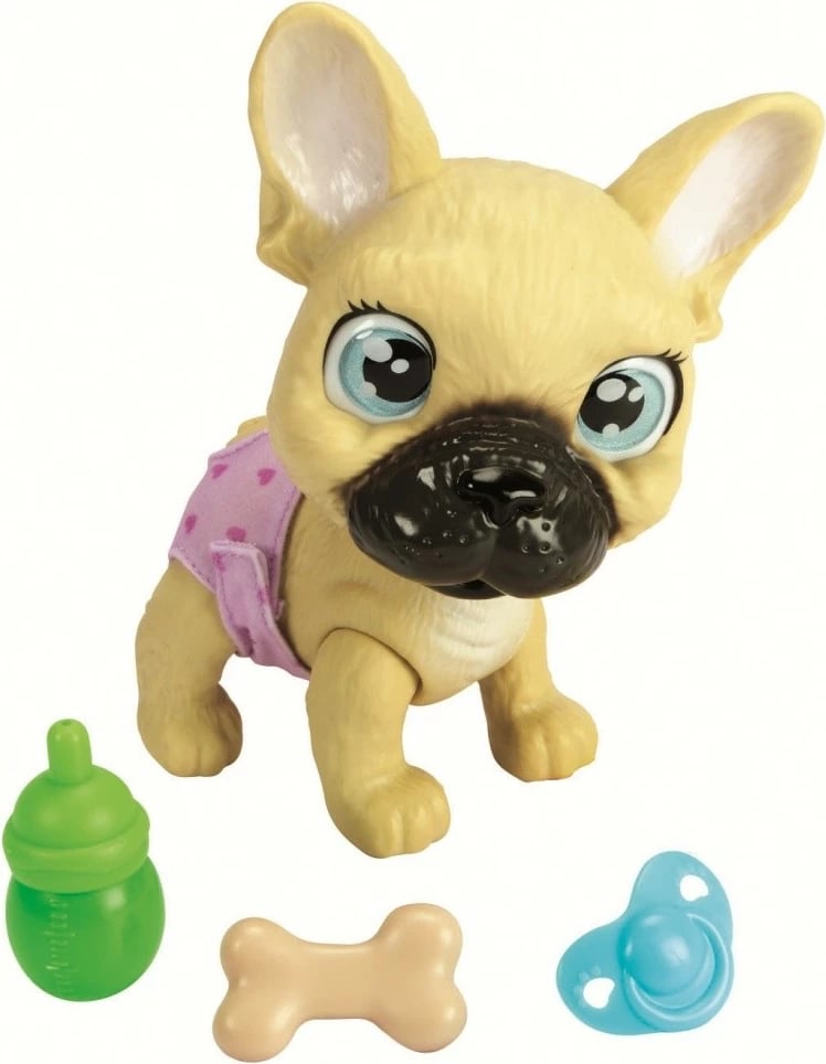 Figurë lodër Pamper Petz Buldog francez, Simba, set me aksesorë
